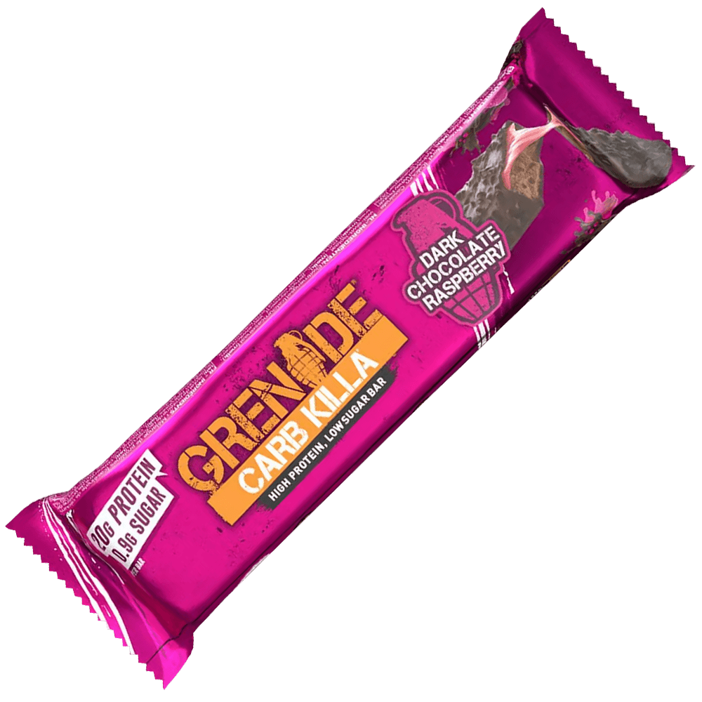 Carb Killa Bar Dark Chocolate Raspberry - 60g. (30/11-24)