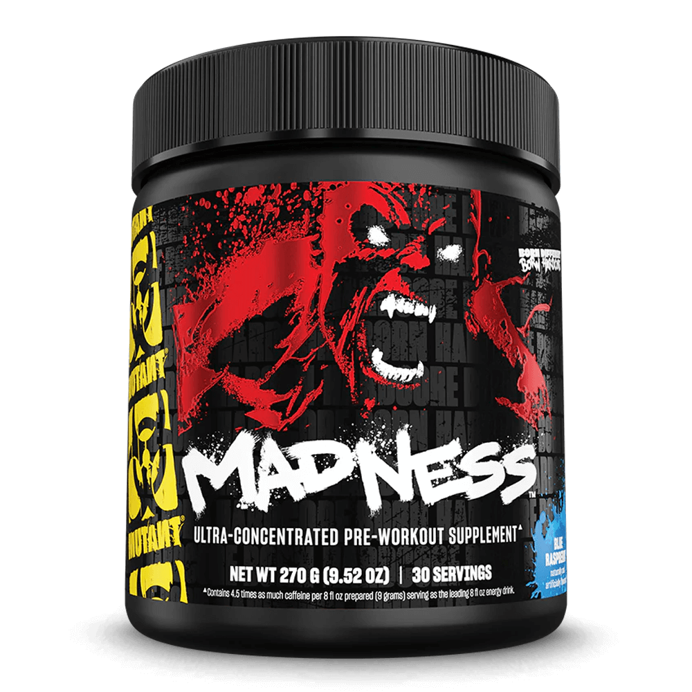 Mutant Blue Raspberry Mutant Madness Blue Raspberry - 30 serv. Pre-workout