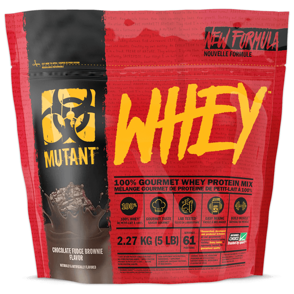 Mutant Whey Chocolate Fudge Brownie - 2270g.