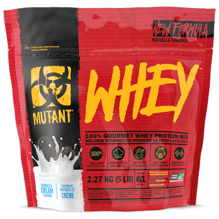 Mutant Whey Cookies & Cream - 2270g.