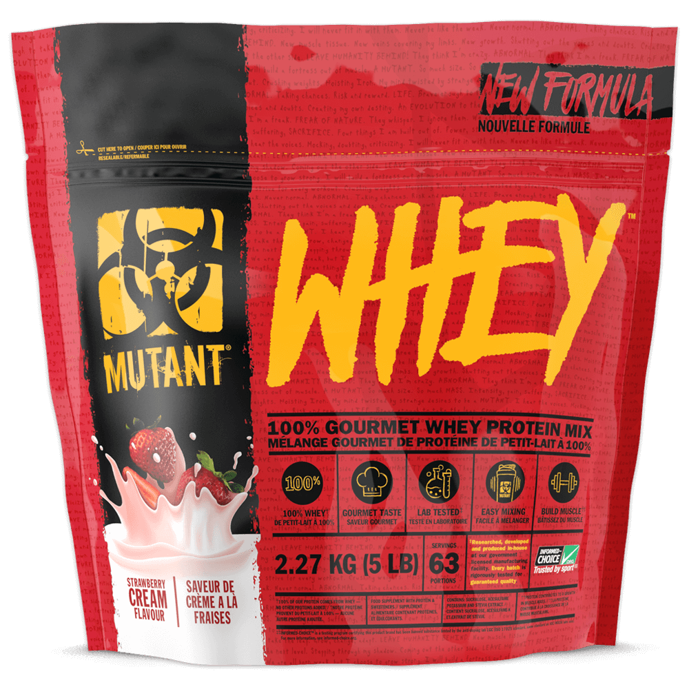 Mutant Whey Strawberry Cream - 2270g.