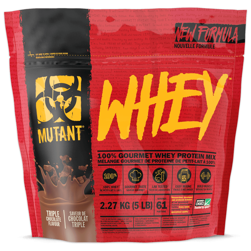 Mutant Whey Triple Chocolate - 2270g.