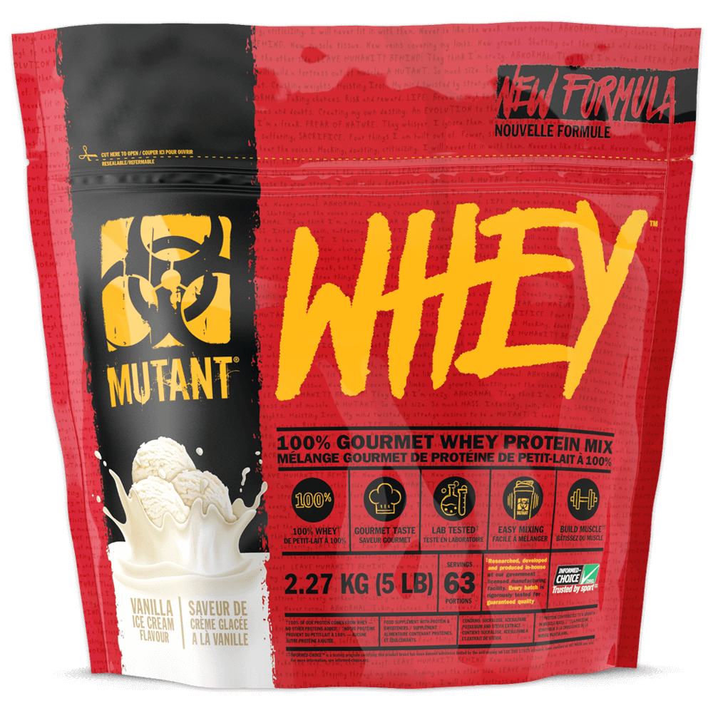 Mutant Whey Vanilla Ice Cream - 2270g.