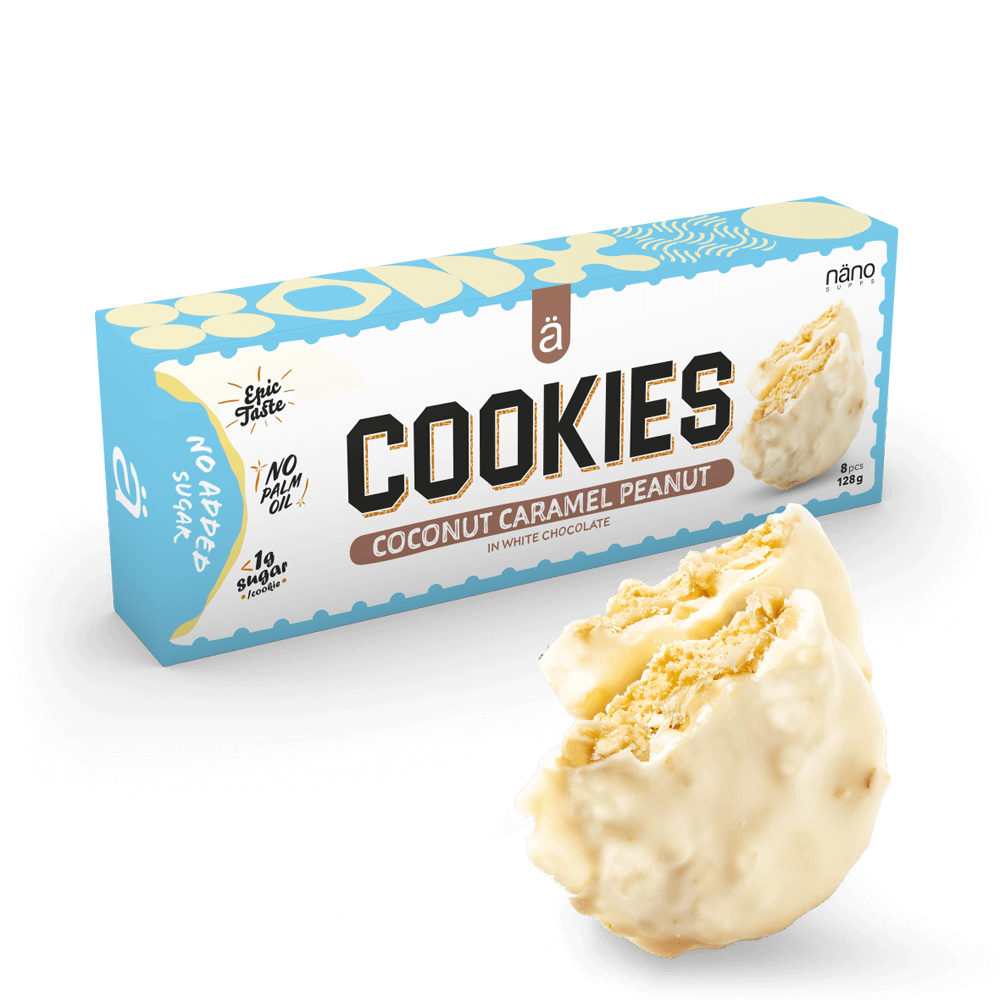 Cookies Coconut Caramel Peanut - 8x16g.