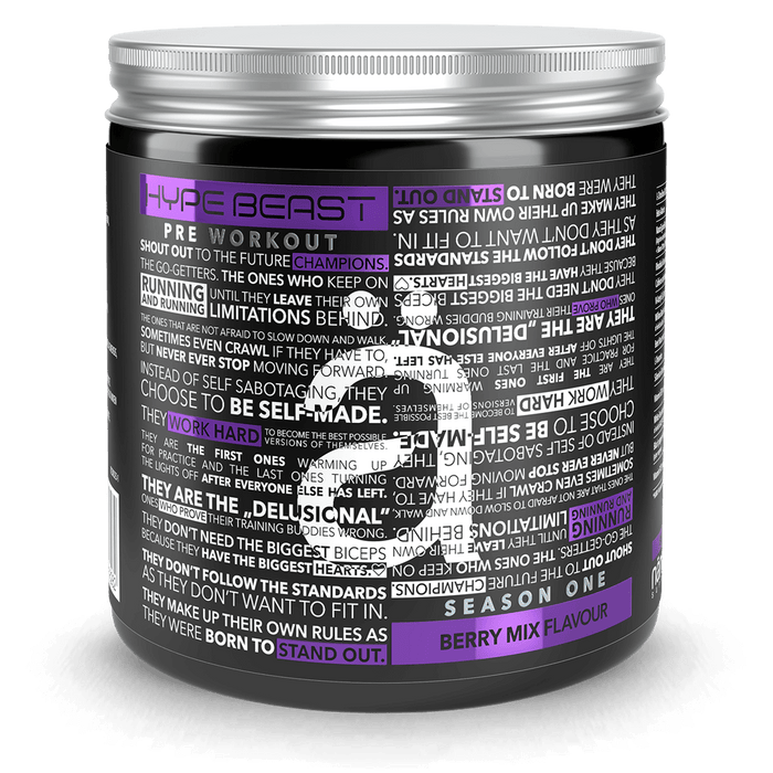 HypeBeast Pre-Workout Berry Mix - 320g.
