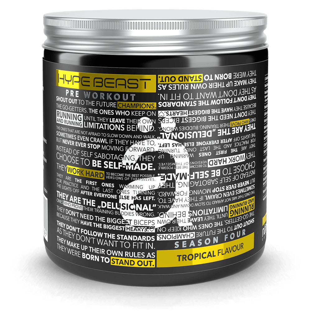 HypeBeast Pre-Workout Tropical - 320g.