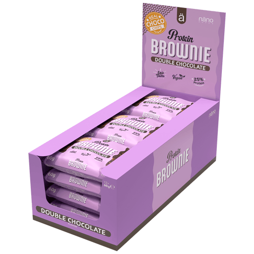 Protein Brownie Double Chocolate - 12x60g.