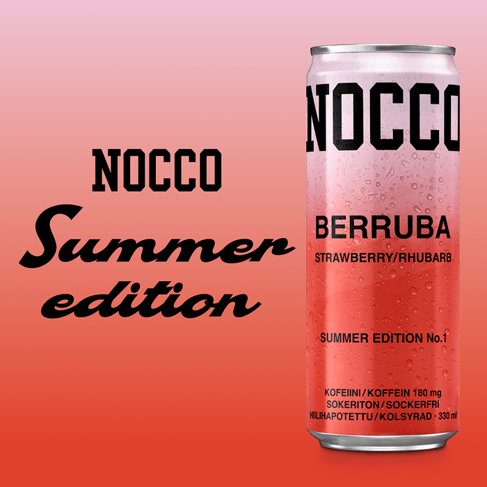 NOCCO Berruba Summer Edition - 24x330ml. (inkl. SE pant)