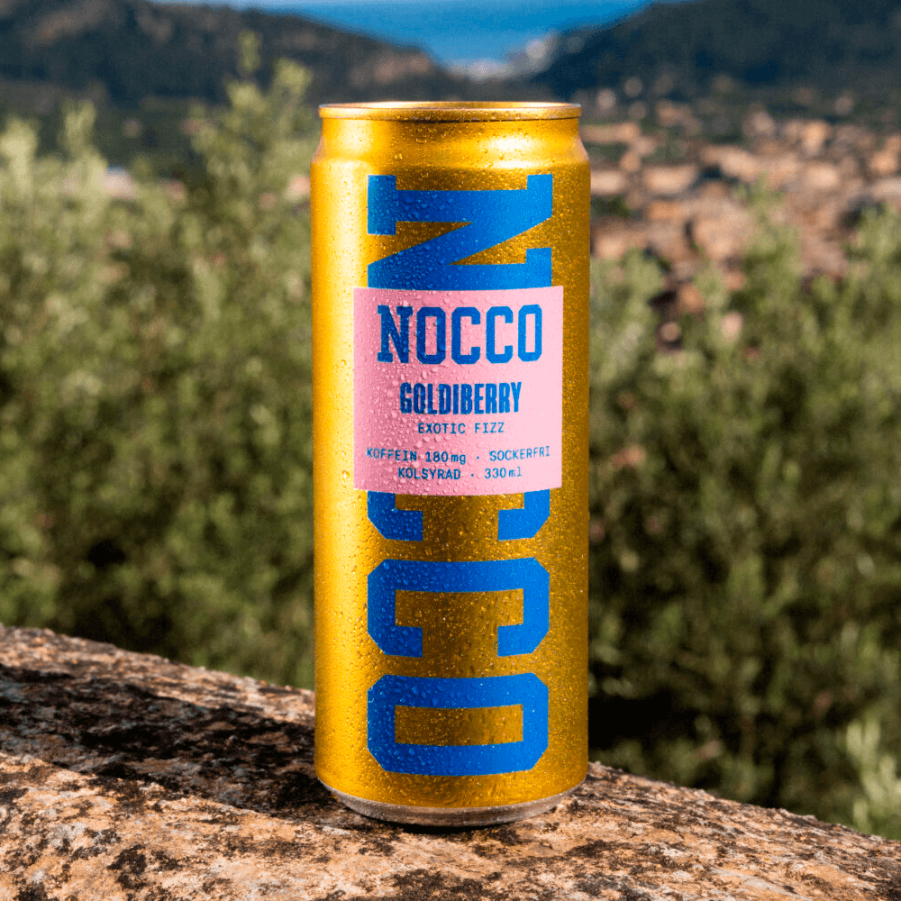 NOCCO Goldiberry - 330ml. (inkl. SE pant)