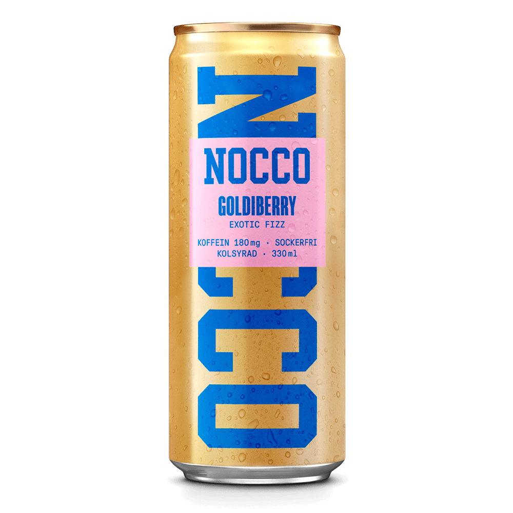 NOCCO Goldiberry - 330ml. (inkl. SE pant)