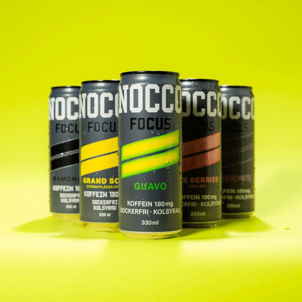 NOCCO Focus Guavo - 24x330ml. (inkl. SE pant)