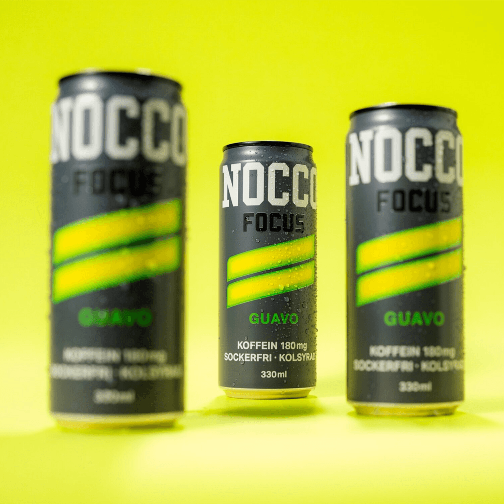 NOCCO Focus Guavo - 24x330ml. (inkl. SE pant)