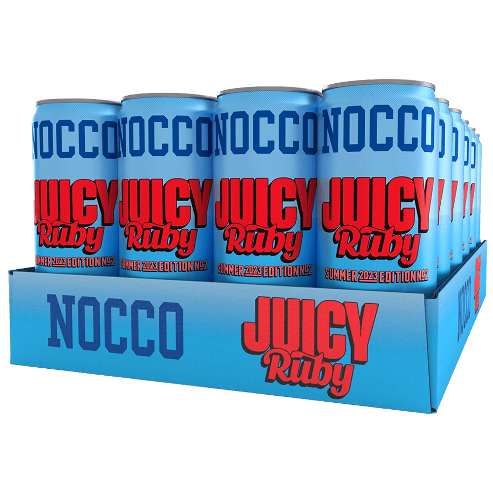 NOCCO Juicy Ruby - 330ml. (inkl. SE pant)