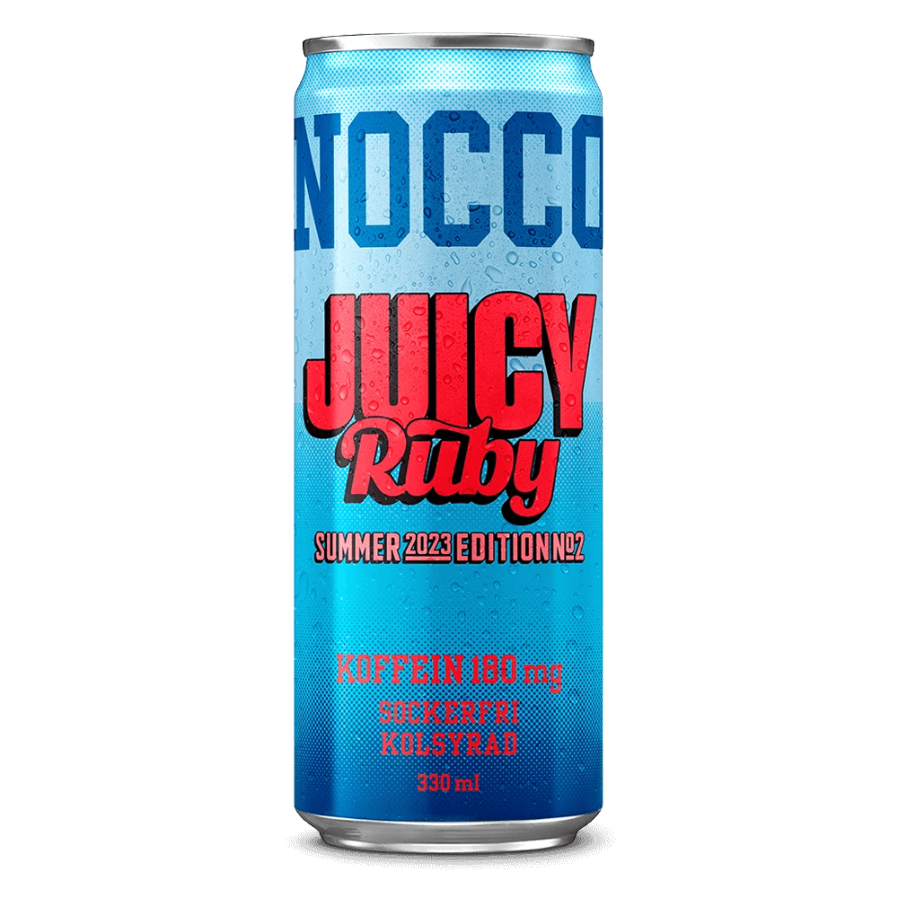 NOCCO Juicy Ruby - 330ml. (inkl. SE pant)