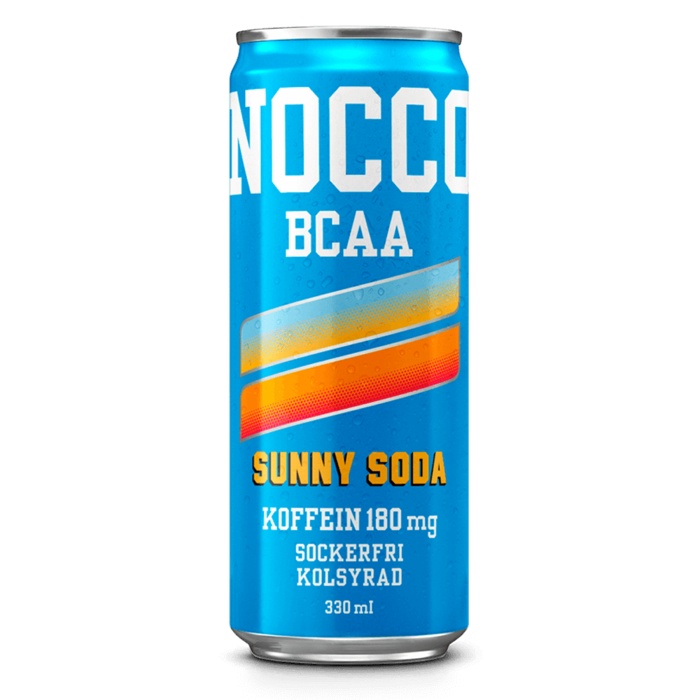 NOCCO BCAA Sunny Soda - 330ml. (inkl. SE pant)