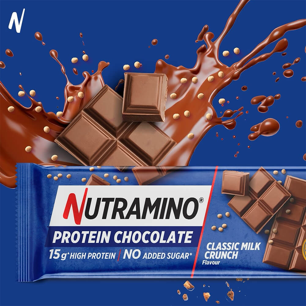 Protein Chocolate Classic Milk Crunch - 16x50g.