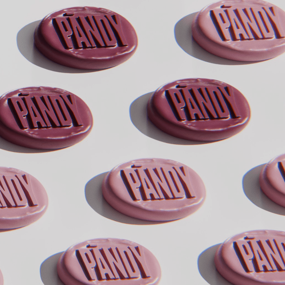 Pändy Candy Berry Ovals - 50g.