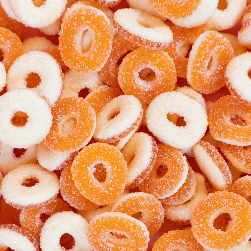 Pändy Candy Peach Rings - 6x50g.