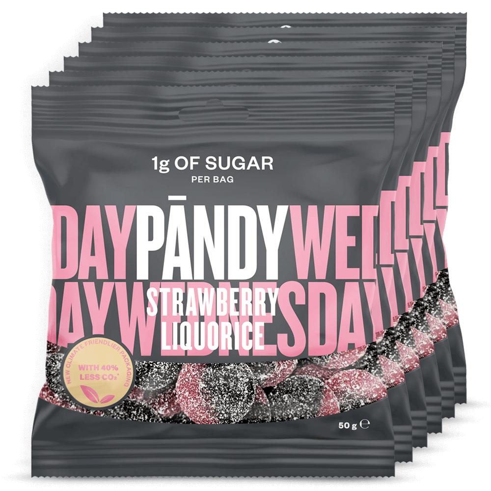 Pändy Candy Strawberry Liquorice - 50g.