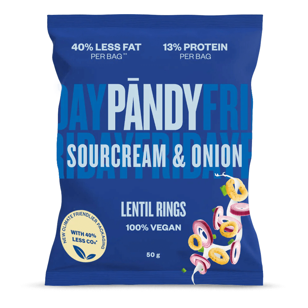 Pändy Chips Sourcream & Onion - 50g. (15/2-24)