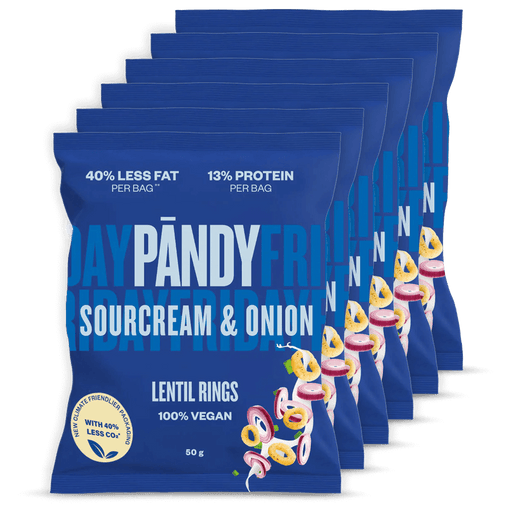 Pändy Chips Sourcream And Onion - 6x50g.