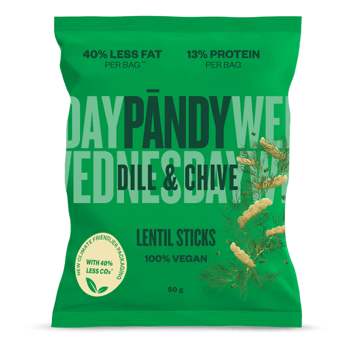 Pändy Chips Dill & Chive - 6x50g.