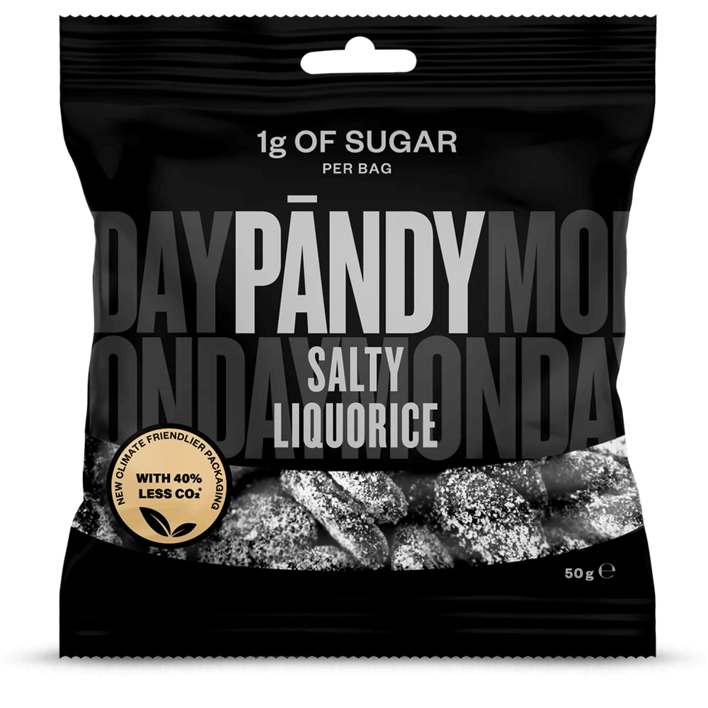 Pändy Candy Salty Liquorice - 6x50g.