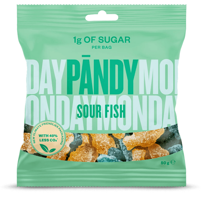 Pändy Candy Sour Fish - 6x50g.