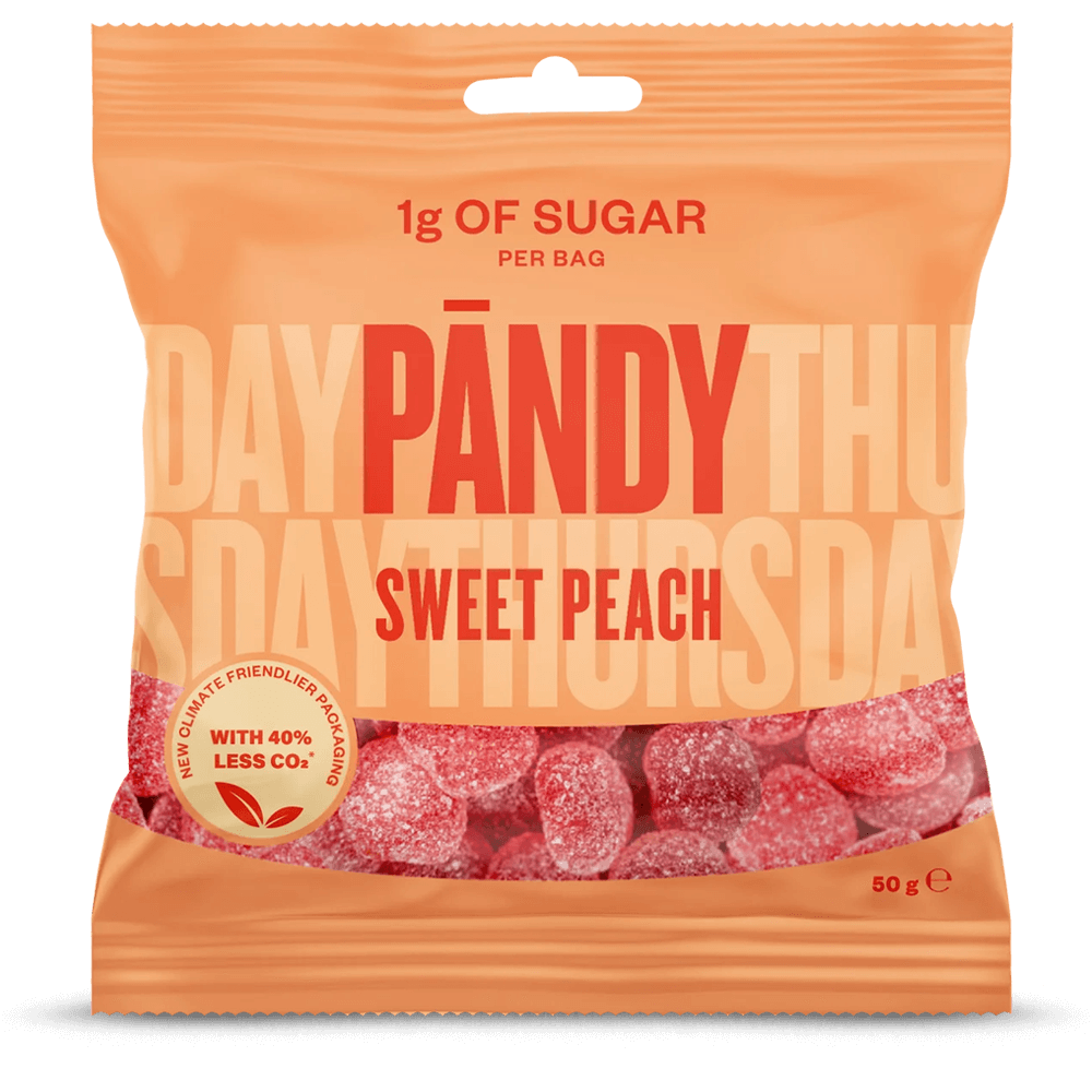 Pändy Candy Sweet Peach - 50g. (10/4-26)