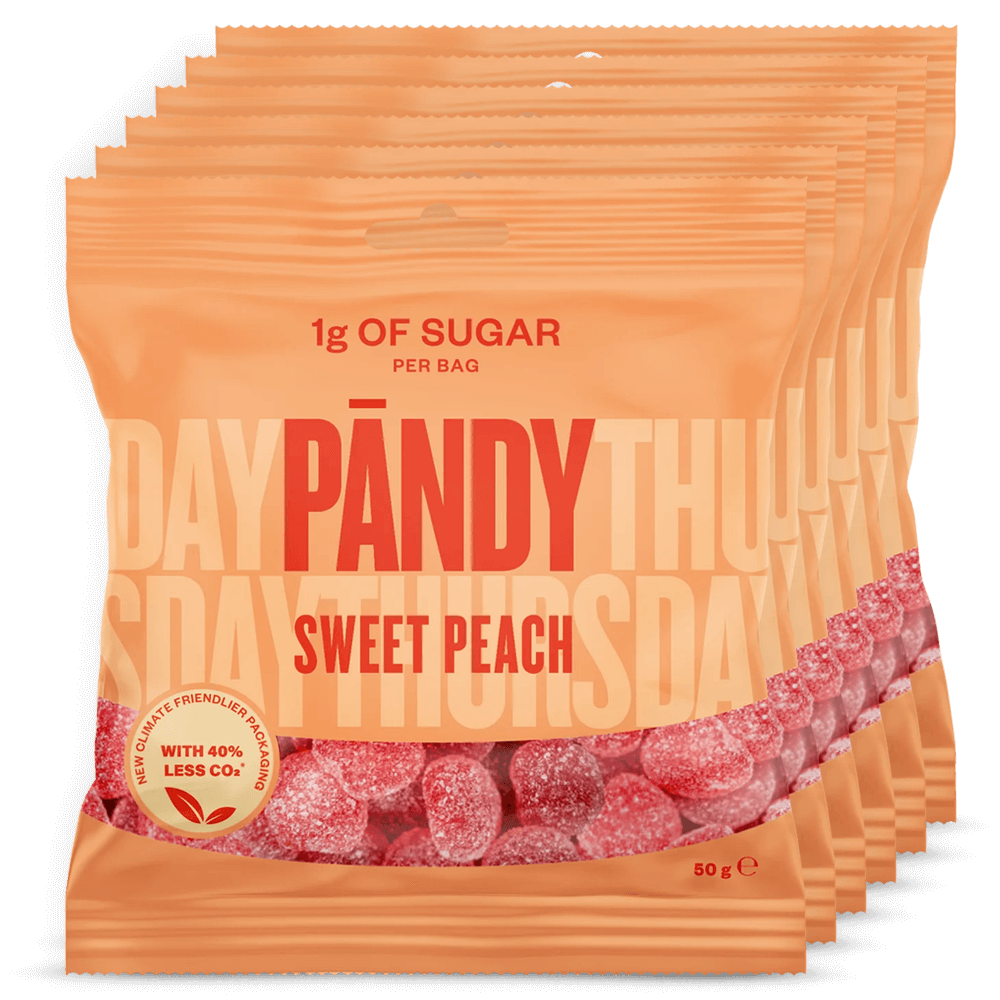 Pändy Candy Sweet Peach - 6x50g.