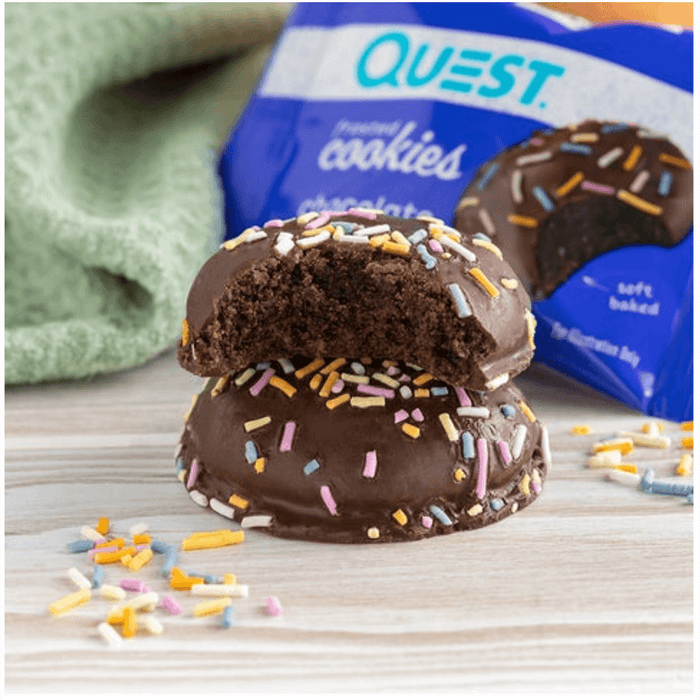 Protein Frosted Cookies Chocolate Cake - 25g.