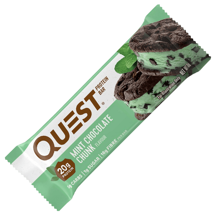 Quest Protein Bar Mint Chocolate Chunk - 12x60g.