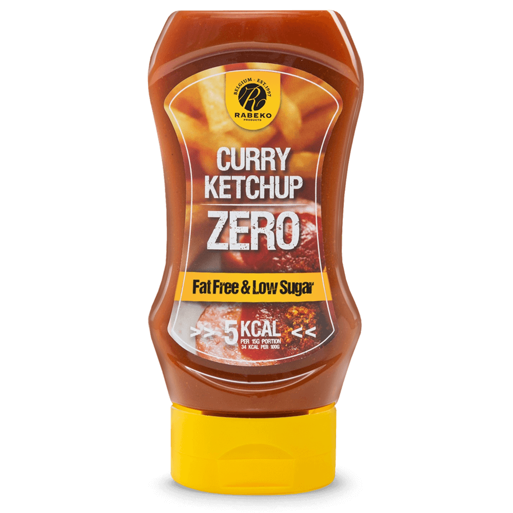 Rabeko Zero Curry Ketchup - 350ml.