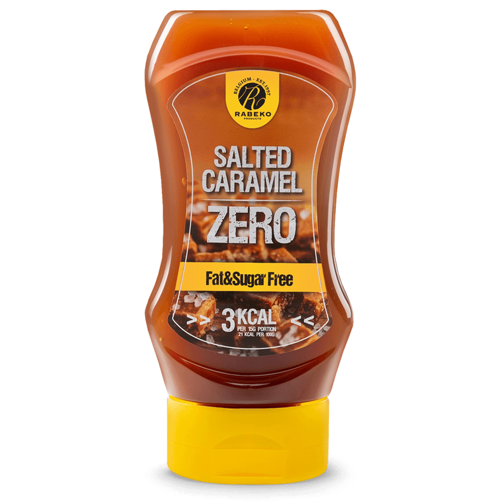 Rabeko Zero Salted Caramel Syrup - 350ml.