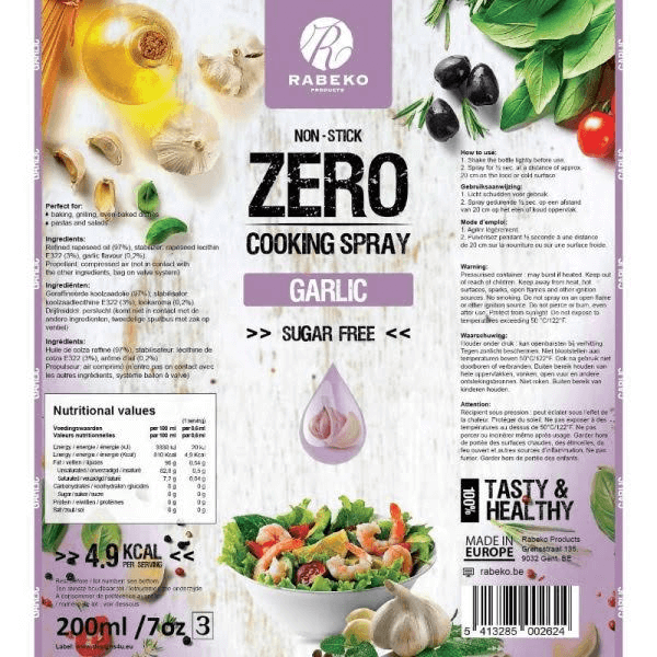 Zero Cooking Spray Chili - 200ml.