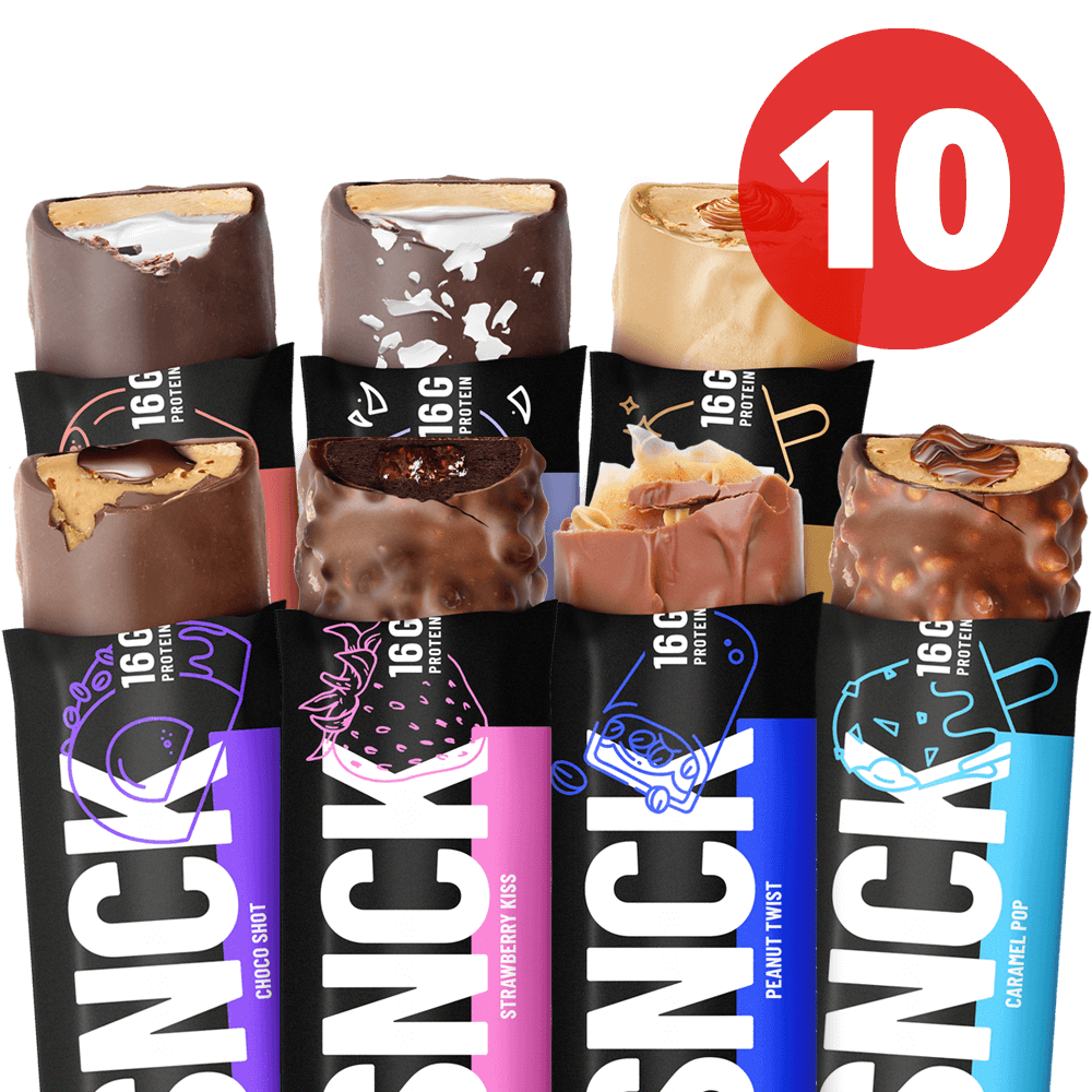 Mixed SNCK Protein Bar - 10x55g.