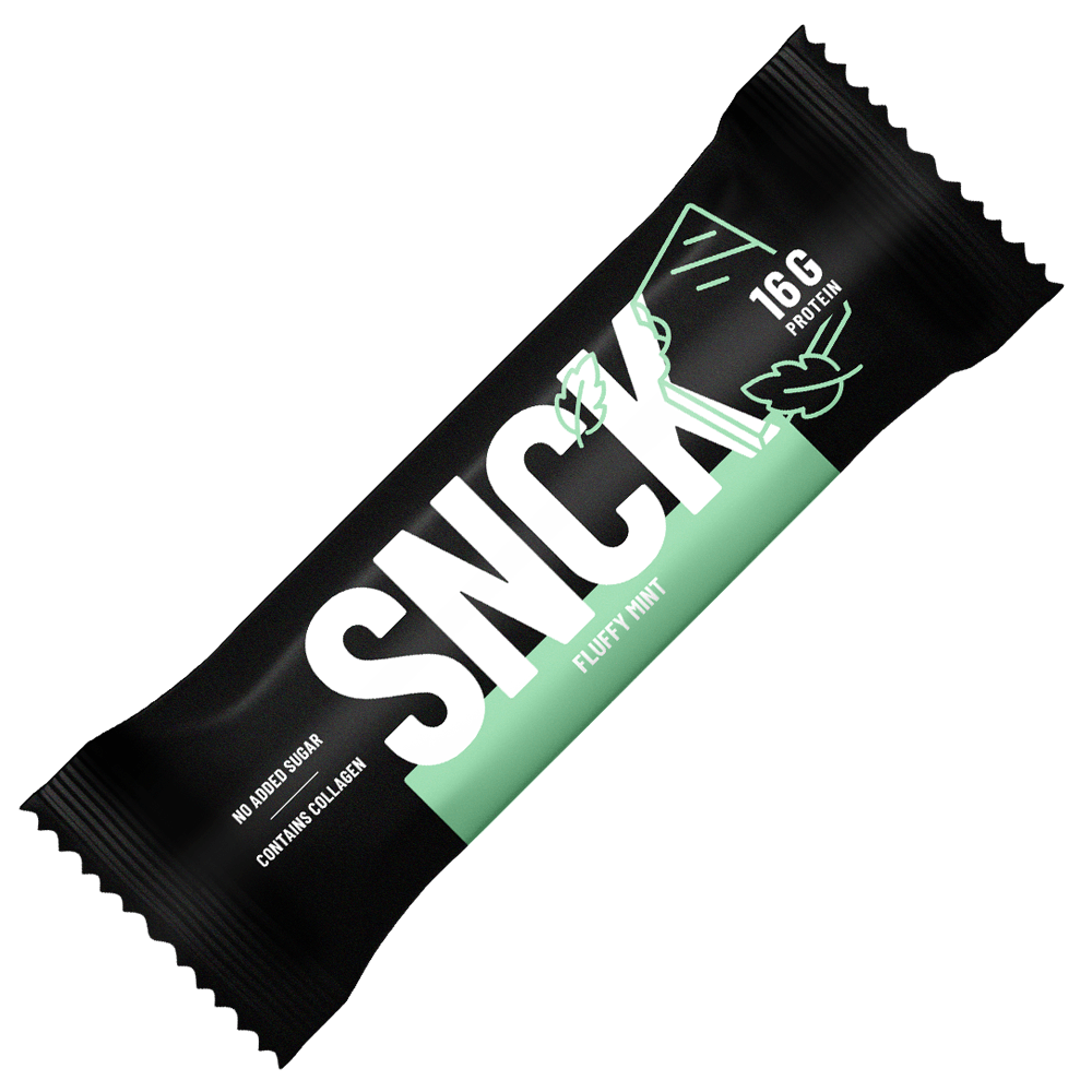 SNCK Protein Bar Fluffy Mint - 55g.
