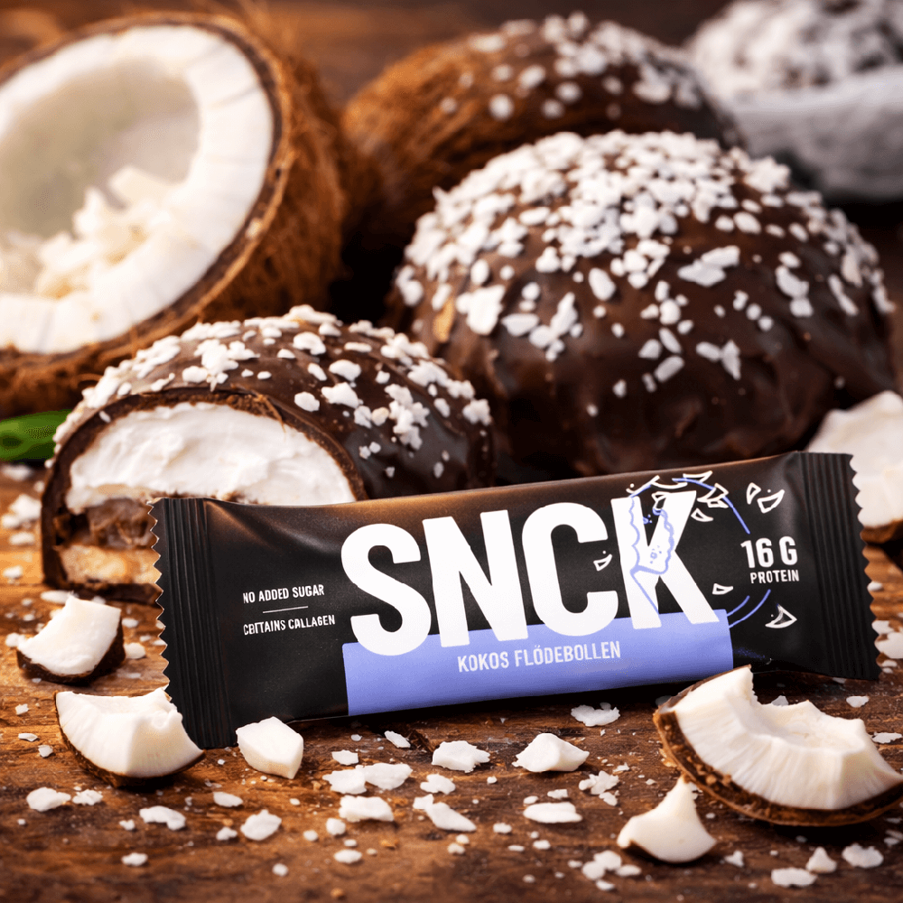 SNCK Protein Bar Coconut Flødebollen - 55g.