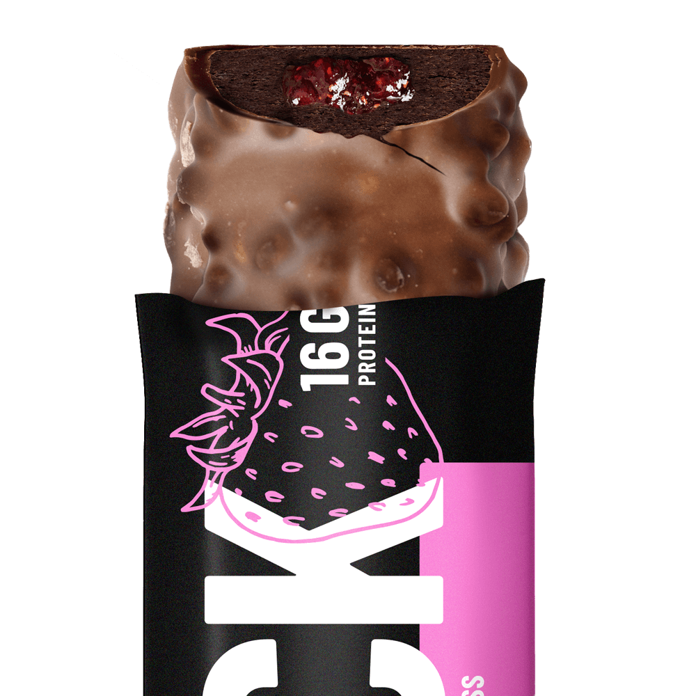 SNCK Protein Bar Strawberry Kiss - 55g.