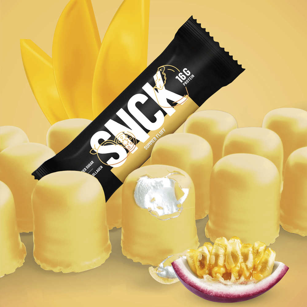 SNCK Protein Bar Summer Fluff - 55g.