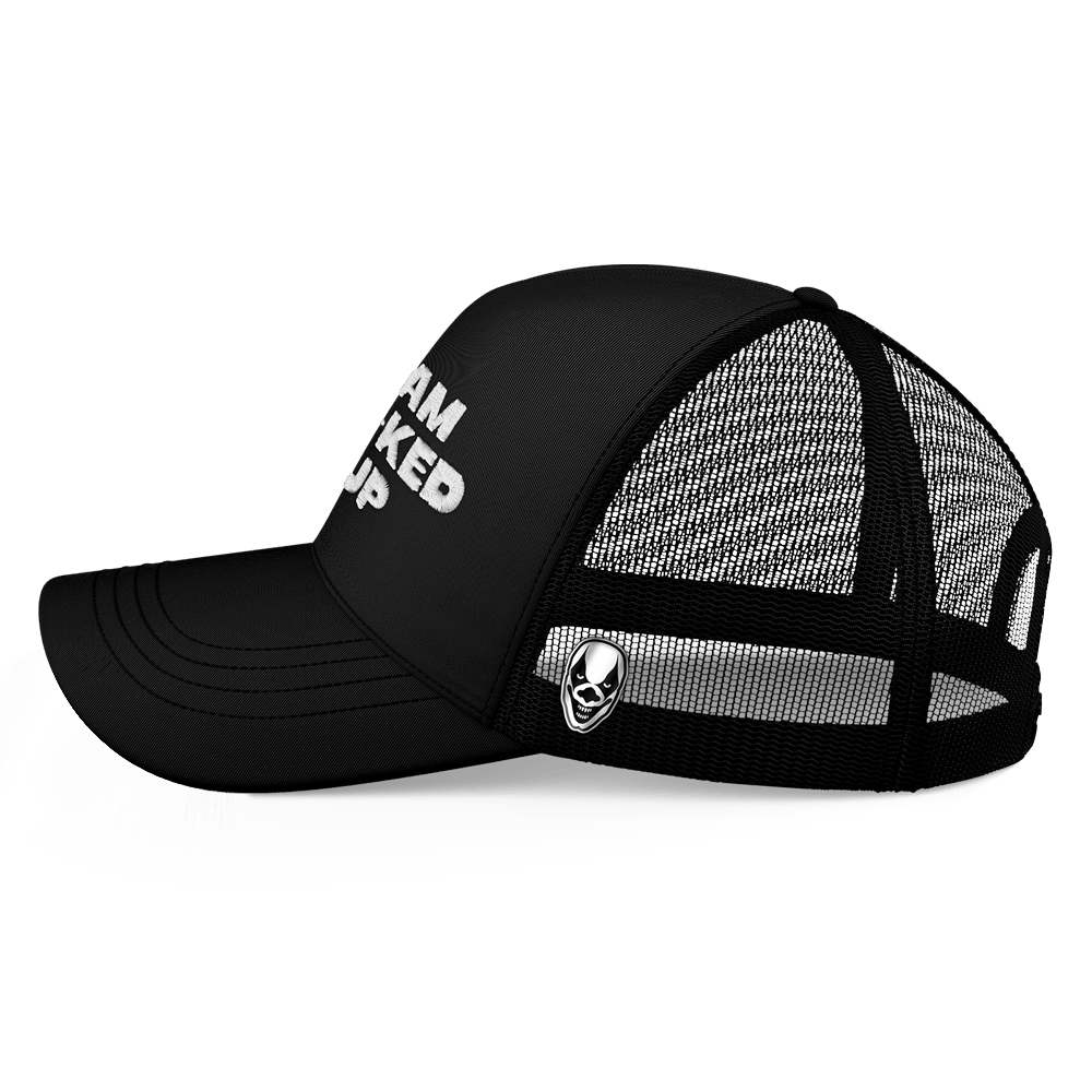 I Am Fucked Up Cap - Black