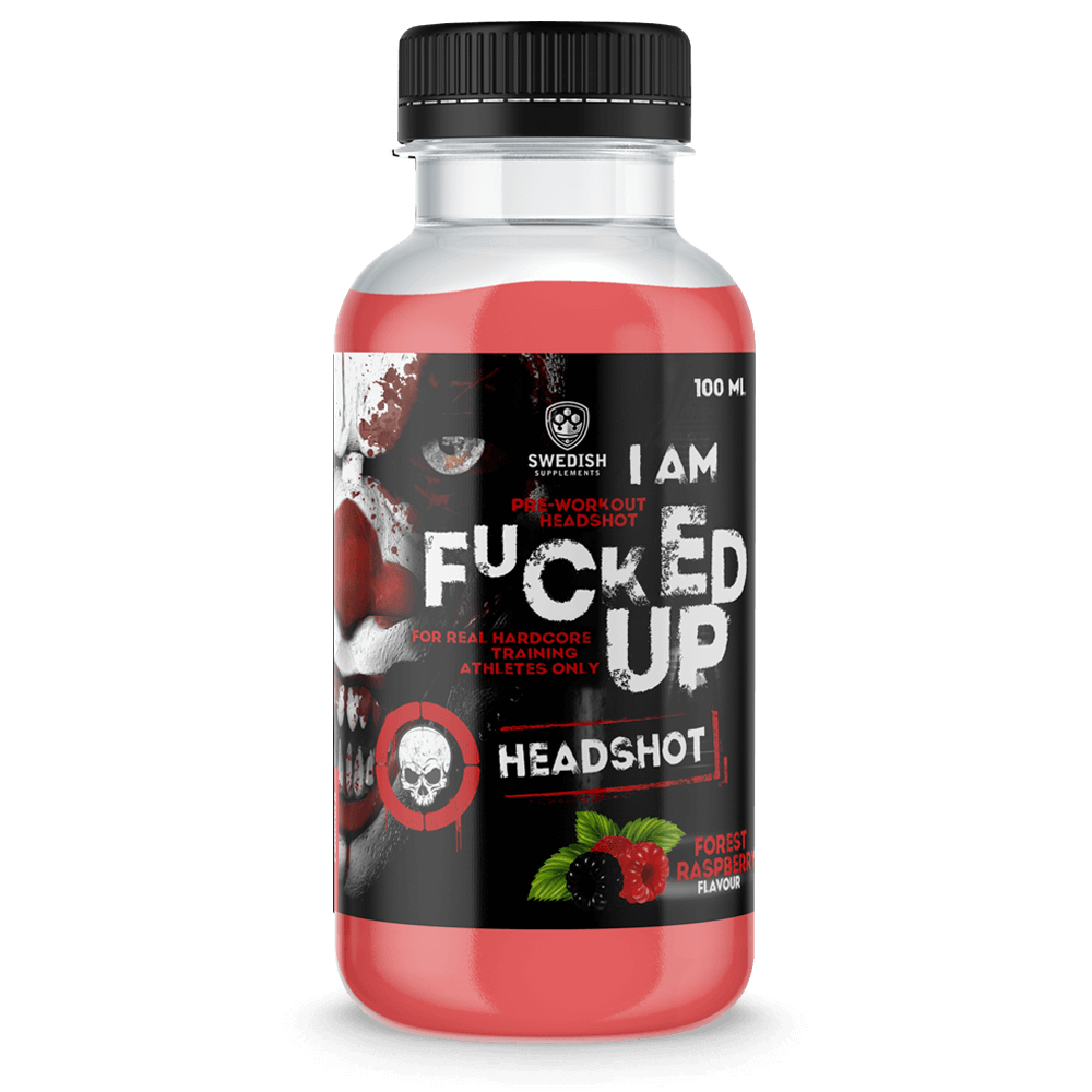 I Am Fucked Up PWO Shot Forest Raspberry - 16x100ml.