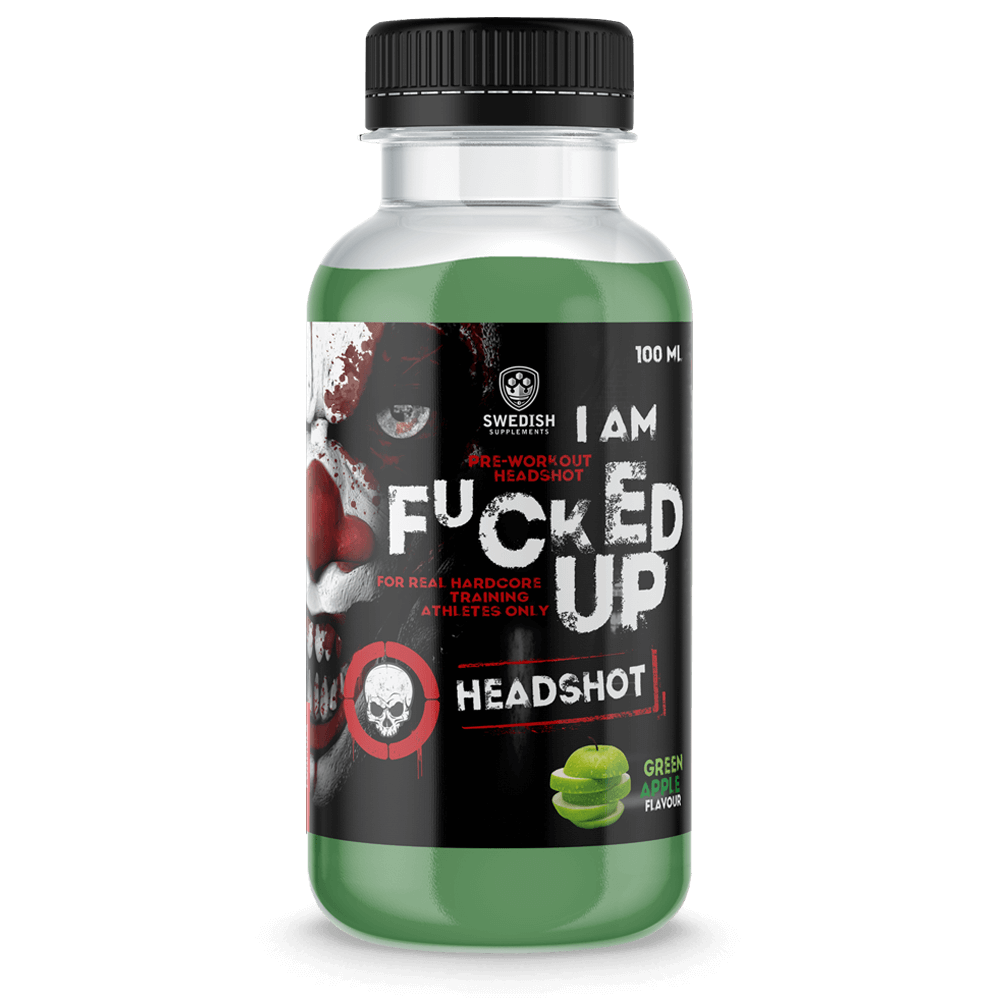 I Am Fucked Up PWO Shot Green Apple - 100ml.