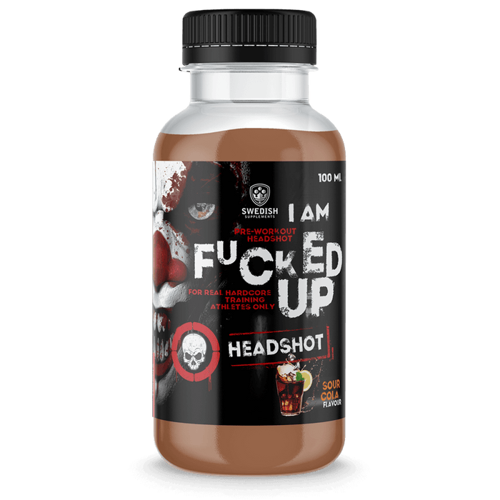 I Am Fucked Up PWO Shot Sour Cola - 16x100ml.