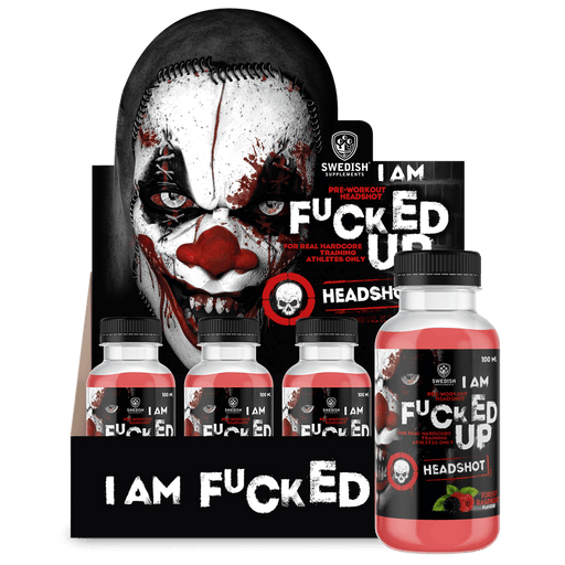 I Am Fucked Up PWO Shot Forest Raspberry - 16x100ml.