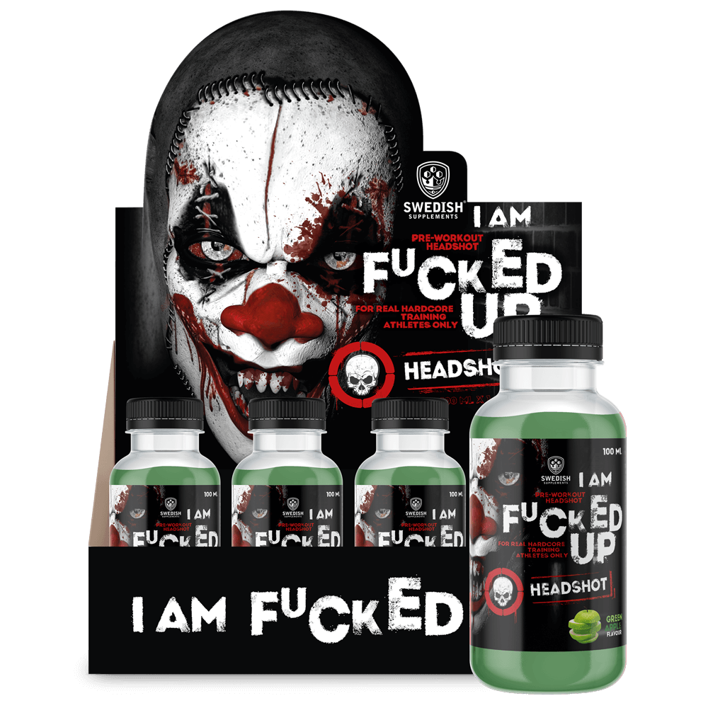 I Am Fucked Up PWO Shot Green Apple - 100ml.