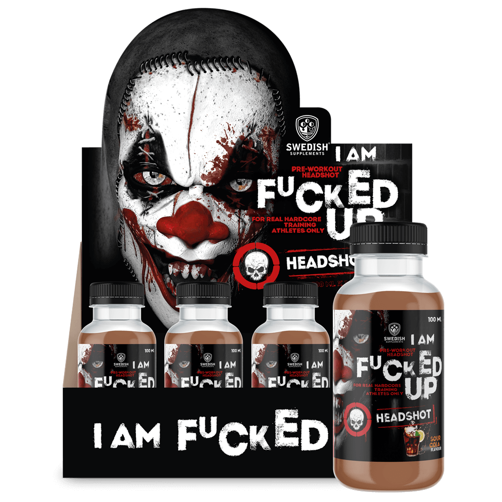 I Am Fucked Up PWO Shot Sour Cola - 100ml.