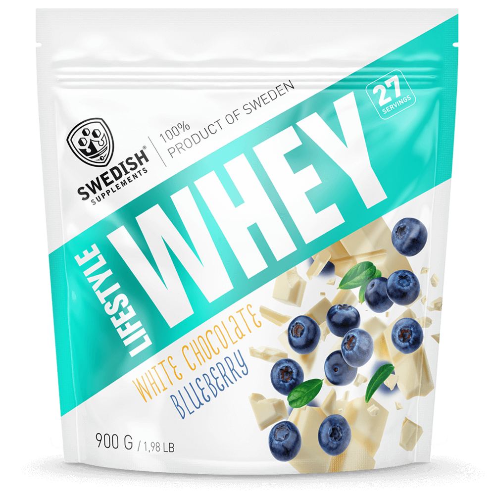 Lifestyle Whey White Chocolate Blueberry - 900g.