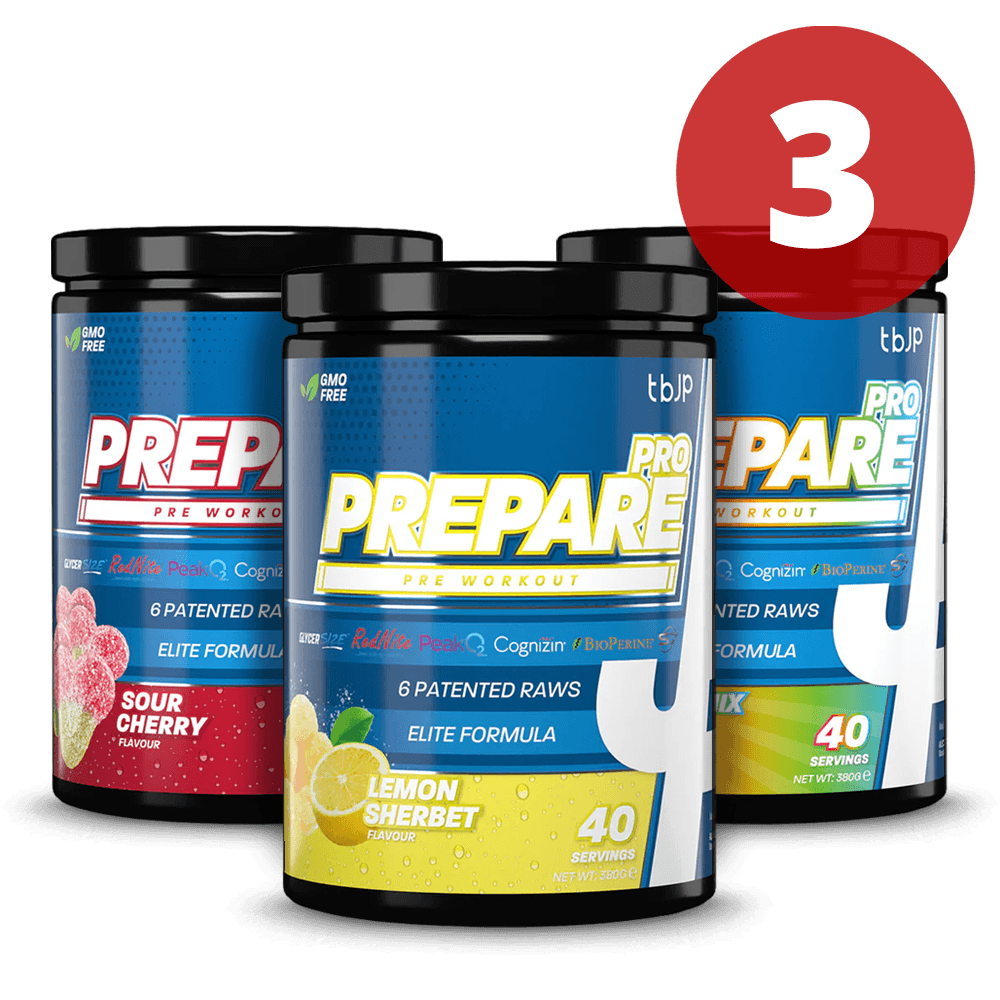 3 x tbJP Pre-Workout Prepare Pro - 40 serv.