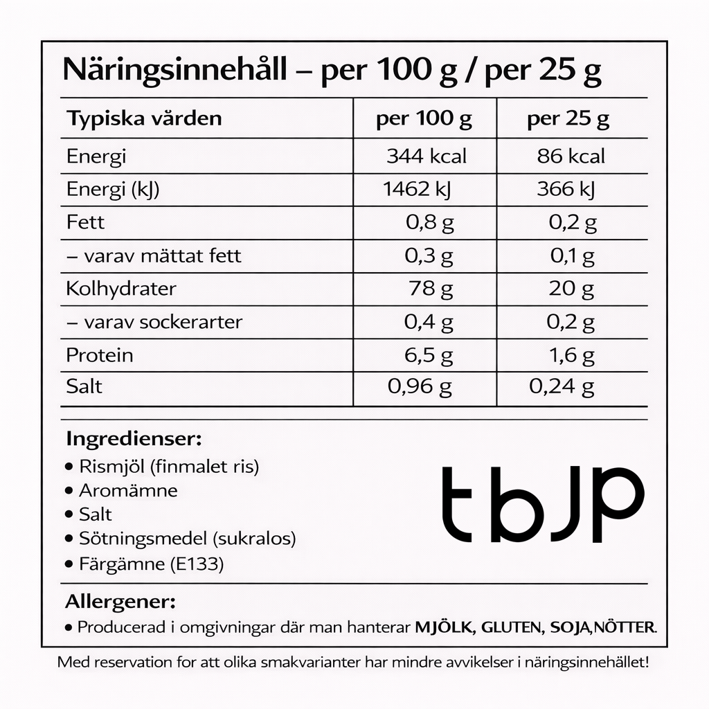 tbJP Cream Of Rice Chocolate Fudge - 2000g.